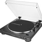 🎵 Stereo Turntable – Black | Hi-Fi, 2-Speed, Anti-Resonance